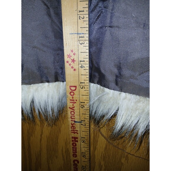 Ann Taylor Loft Vest Faux Fur Women's Size Medium Lined 24×15 - Picture 7 of 11
